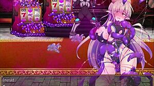 Quarta Knight Emerald Bound in Bondage with Big Tits!