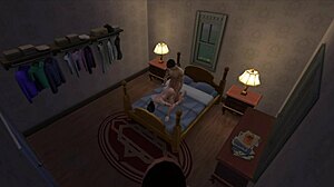 Dylan and jess sigworth have a hot night in anime hentai game