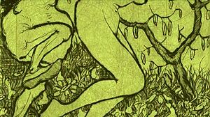 Hej, poglej z mano to vintage erotično risbo, kajne?