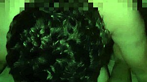 Wife enjoys nighttime sex