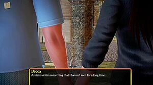 in my new family, the brunette with small tits and big ass gets involved in some wild hentai adventures