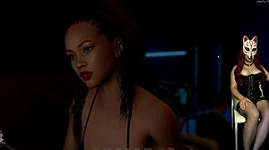 Üvey anne dev strap-on'lu sert BDSM'den dayanıyor 3D hentai