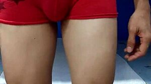 amateur solo exhibiting and shaking