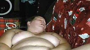 Milf uses two huge dildos to squirt and reach orgasm