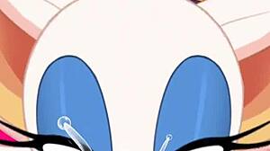 Rouge Sucks Cock, Swallows Cum, Gets Ass Fucked