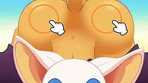 Rouge Sucks Cock, Swallows Cum, Gets Ass Fucked