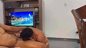 Fiesta Anal Con Cantante Famoso Cumbia Peruana