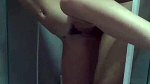 Husband recorded me giving ass to friend in shower!