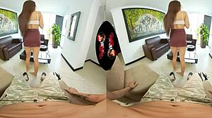 Beautiful Latin Babe Undresses Then Fucks!