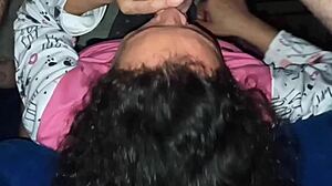 madura milf le gusta chupar verga y beso negro para el amigo de su hijo 😏