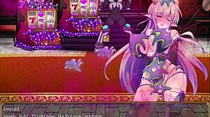 Quarta Knight Emerald Bound in Bondage with Big Tits!