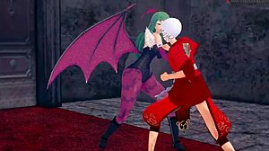 Morrigan fucks in 3d world