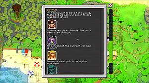 Hornycraft Parody Features Public Creampie In Crowd