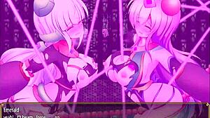 Quarta Knight Emerald Bound in Bondage with Big Tits!