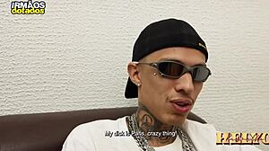 Did you see how we silenced the gossipy neighbor with our big dicks? Brazil took that double penetration in his tight ass!