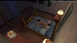 Dylan and jess sigworth have a hot night in anime hentai game