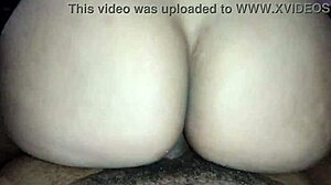 Pounding cousin's ass and cumming inside