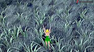 Tinker Bell Grows Up for Wild Forest Fuck with Fairy Watching