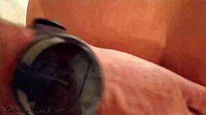 pov camgirl roughly banged by friend after show intense orgasm cumshot on belly.