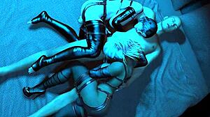 man, i’m just spoonin’ with two ladyboys here... oops!