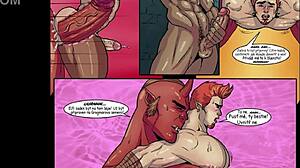 Jox - treasure hunter 3 czech in cartoon anime hentai