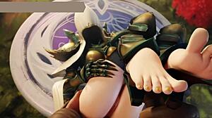 Feeling Horny As 3D Slut Girls Fuck