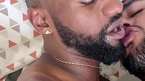 gay guy gets lots of cock at home