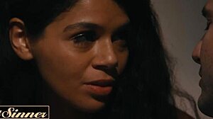 Nathan Throat-Fucks Harley Haze Then Stretches Her Pussy!