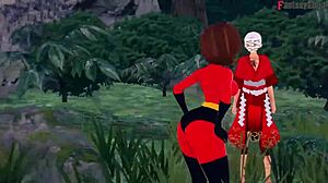 Elastigirl Gets Fucked Hard On Secret Mission