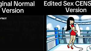 Side of the difference of rhythm heaven fever original normal version vs sex censored version