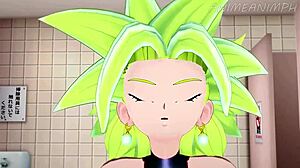 POV Lesbian Tries Monster Dick for First Time in Khalifa Dragon Ball Hentai