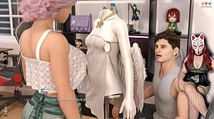 Beautiful 18yo teen cosplayer shines in upskirt hentai ep 11