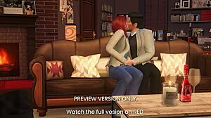 Godmother encounter in 3D hentai preview