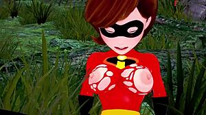 Elastigirl Gets Fucked Hard On Secret Mission