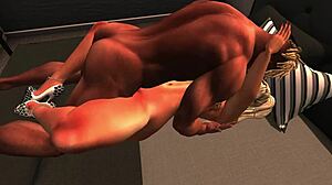 Random Acts Of Sex - Blonde Cougar's Anal Adventure!