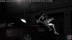 3Dgspot Fremviser Animeret Pige Med Store Patte