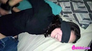Gabbie and Rennan escape while moaning loudly!