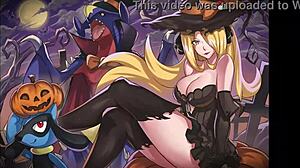 cosplay waifu in anime style