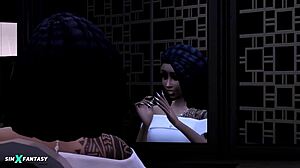 nalani mahiai glamorous black hentai babe with big cock