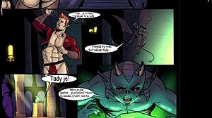 Jox - treasure hunter 3 czech in cartoon anime hentai