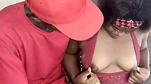 Young Woman Tastes Delivery Guy's Cock