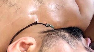 gay guy gets lots of cock at home