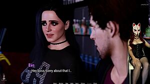 Stripper geeft blowjob in Deep Eve 7 spel