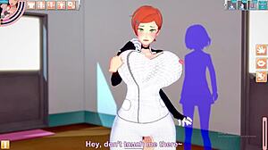 gwen tennison's big tits and ass lead to intense squirt