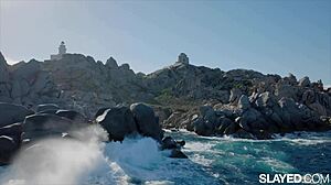 nancy and eva finger each other at work