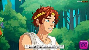 Cupid fucks horny greek whores