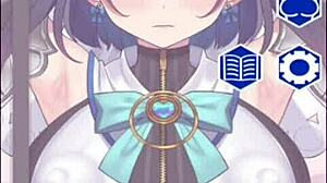 Aroused By Anime Woman's Huge Tits And Monster Cock