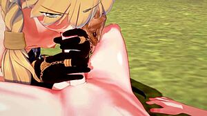 Genshin Impact Yaoi: Aether Sucks Venti's Cock and Gets Fucked Hard in Anime Porn