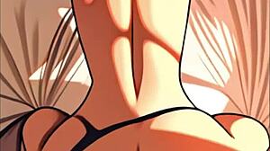 sexy woman and man in anime hentai ai adventure