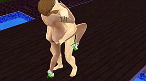 What happens to the princess in Sims 3D Porn Episode 7 Adventures Part 5 Finale?